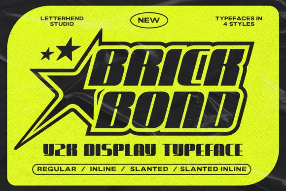 Brick Bond: A Practical Look at This Bold Y2K Display Font