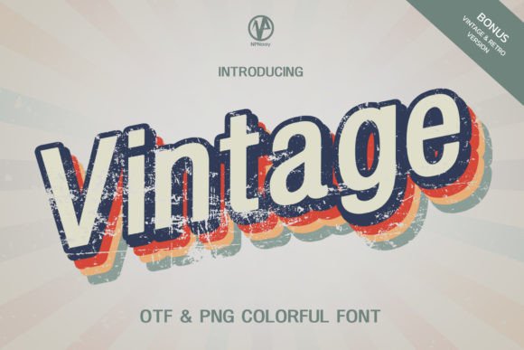 Choosing and Using Vintage: A Guide to Dazzling Color Fonts