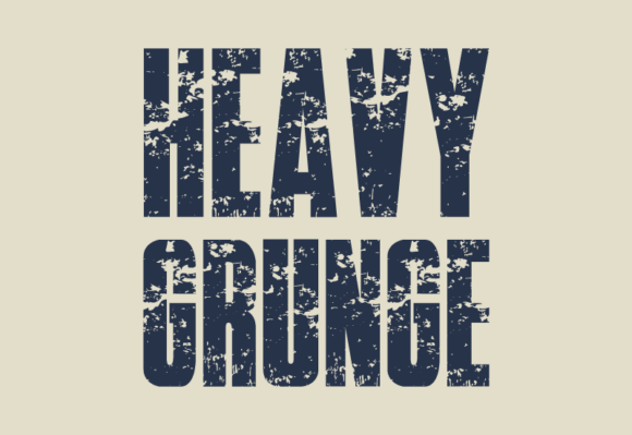 Heavy Grunge: Unleash the Power of Distinctiveness