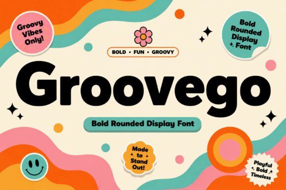 Infusing Retro Charm with Modern Impact: A Deep Dive into the Groovego Font