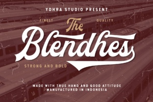 Mastering Vintage Aesthetics: The Power of The Blendhes Script Font