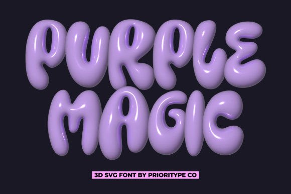 Purple Magic: A Strategic Approach to Contemporary Typography