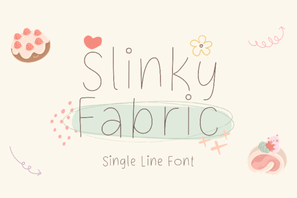 Slinky Fabric: The Casual Font for Every Creative Project