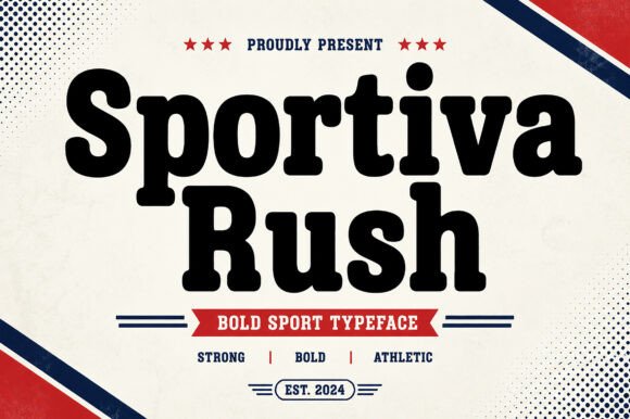 Sportiva Rush: Anatomy of a Modern Athletic Typeface