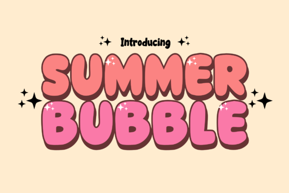 Strategic Application of the Summer Bubble Font for Enhanced Engagement