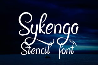 Sykenga: A Strategic Approach to Stencil Typography for Distinctive Design