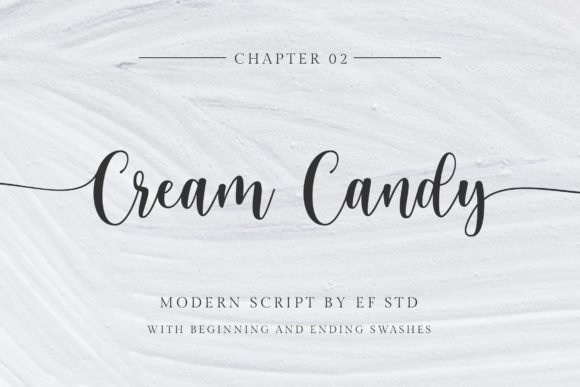 The Enduring Charm of Cream Candy: A Modern Script Font for Authentic Design