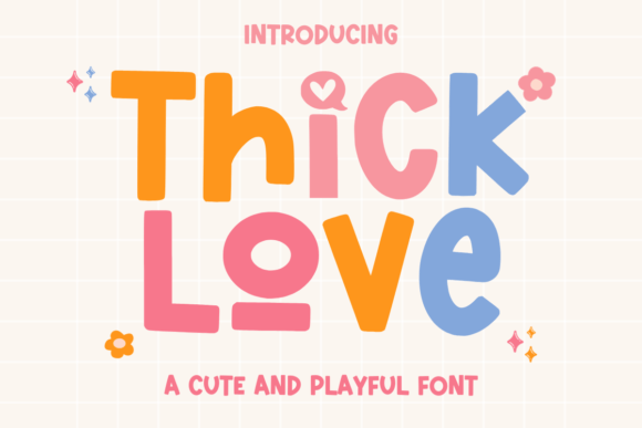 The Rise of Thick Love: How Playful Typography is Redefining Brand Authenticity